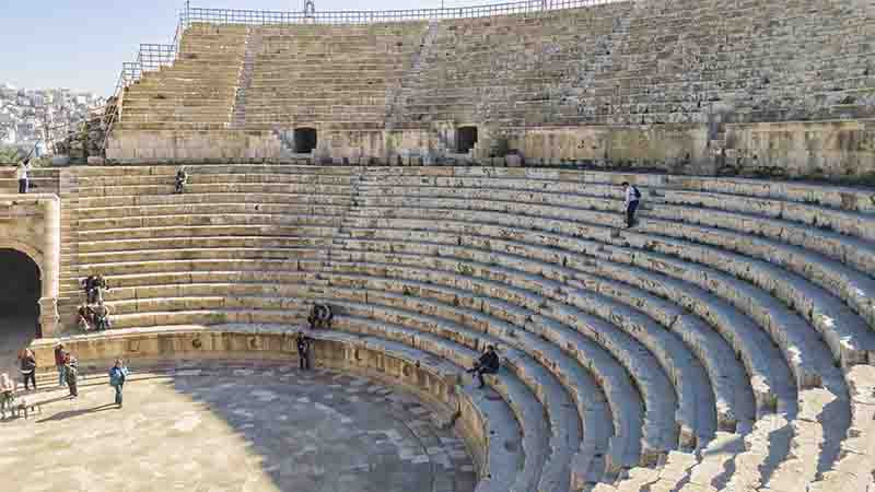 235 - Jordania - Jerash - Teatro Sur